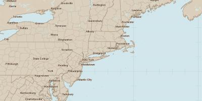 Radar mapie Filadelfii