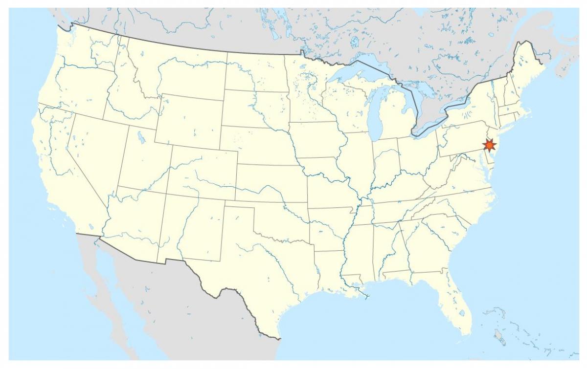 Filadelfia na mapie świata