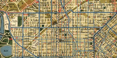 Mapa ulic Filadelfii